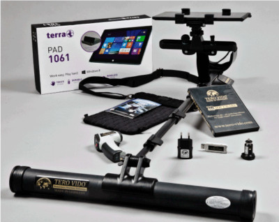 Tero Vido 3D System Basic Horizontal Bodenscanner Metalldetektor Golddetetkor