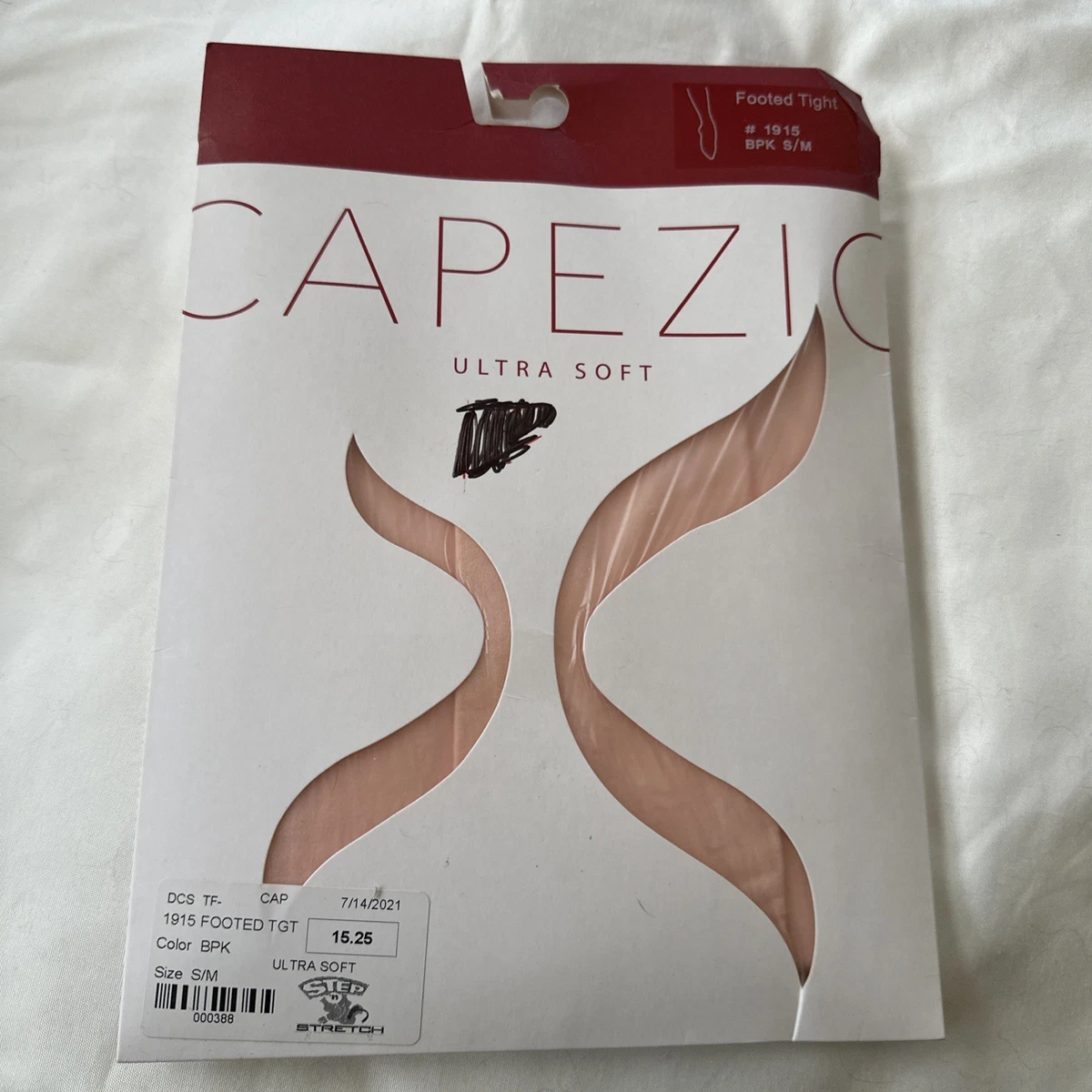Calzamaglia Capezio Capezio Ultra Soft Tight Autoregolante Con Polsini
