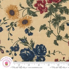 Moda DAISY LANE 9760 11 Beige Dandelion KANSAS TROUBLES Quilt Fabric
