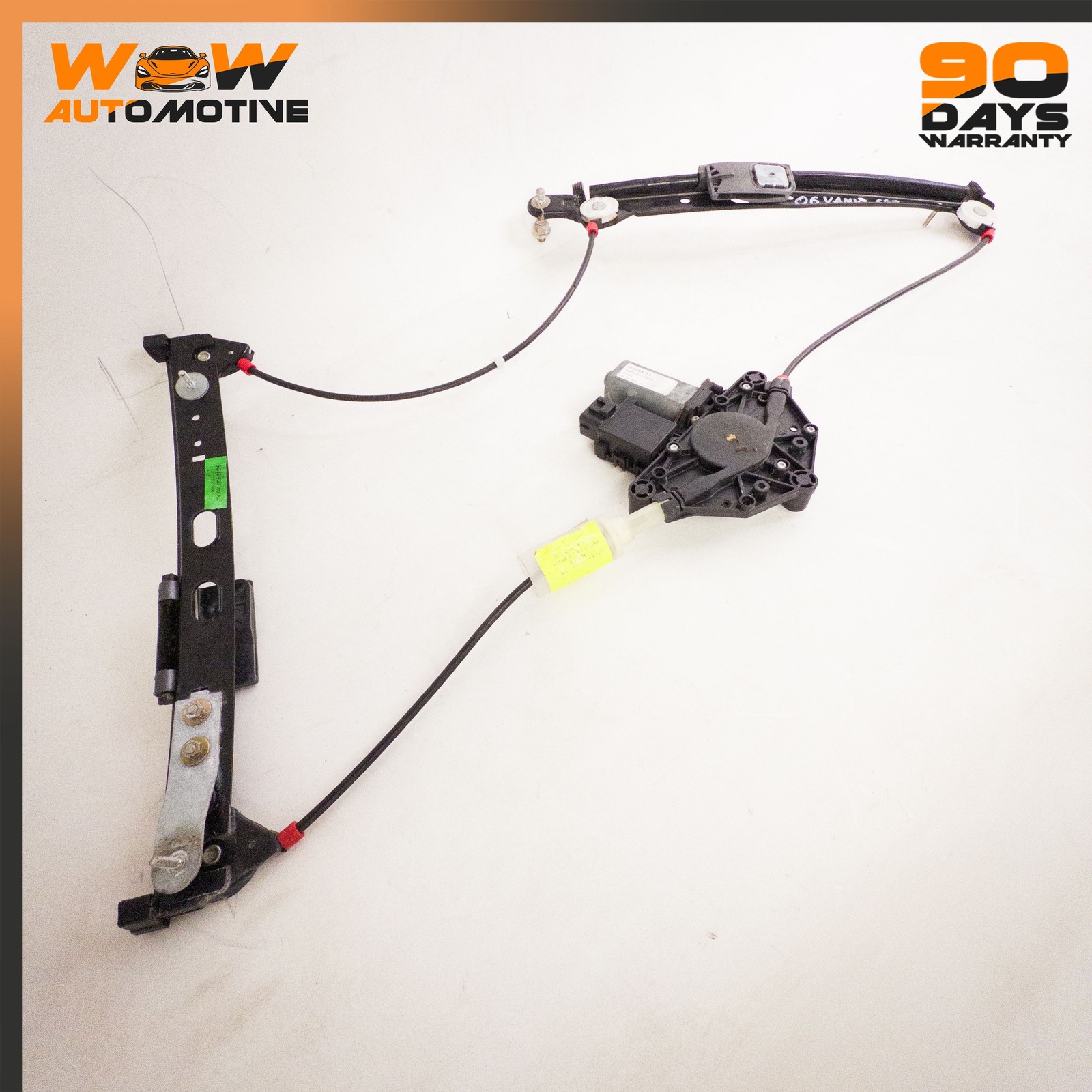 06-16 ASTON MARTIN V8 VANTAGE FRONT RIGHT DOOR WINDOW REGULATOR MOTOR OEM