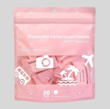 30PCS Individual Packing Towel Magic Compressed Towel Face Towel Travel Portable