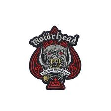 Patch - C&D Visionary - Motörhead Metallic Ace of Spades 2.9"x3.6" Iron-On Embro