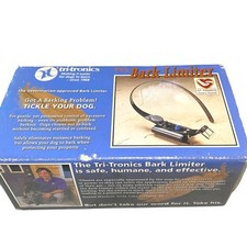 New Vintage Tri Tronics Bark Limiter Collar Bark Powered 1999 NOS Open Box