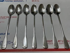 Clipper 18/8 Stainless Flatware Set of 7 Iced Teaspoons