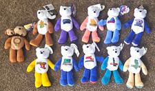Vintage Limited Treasures State Quarter Coin Bears 50 States 11 Bears Total