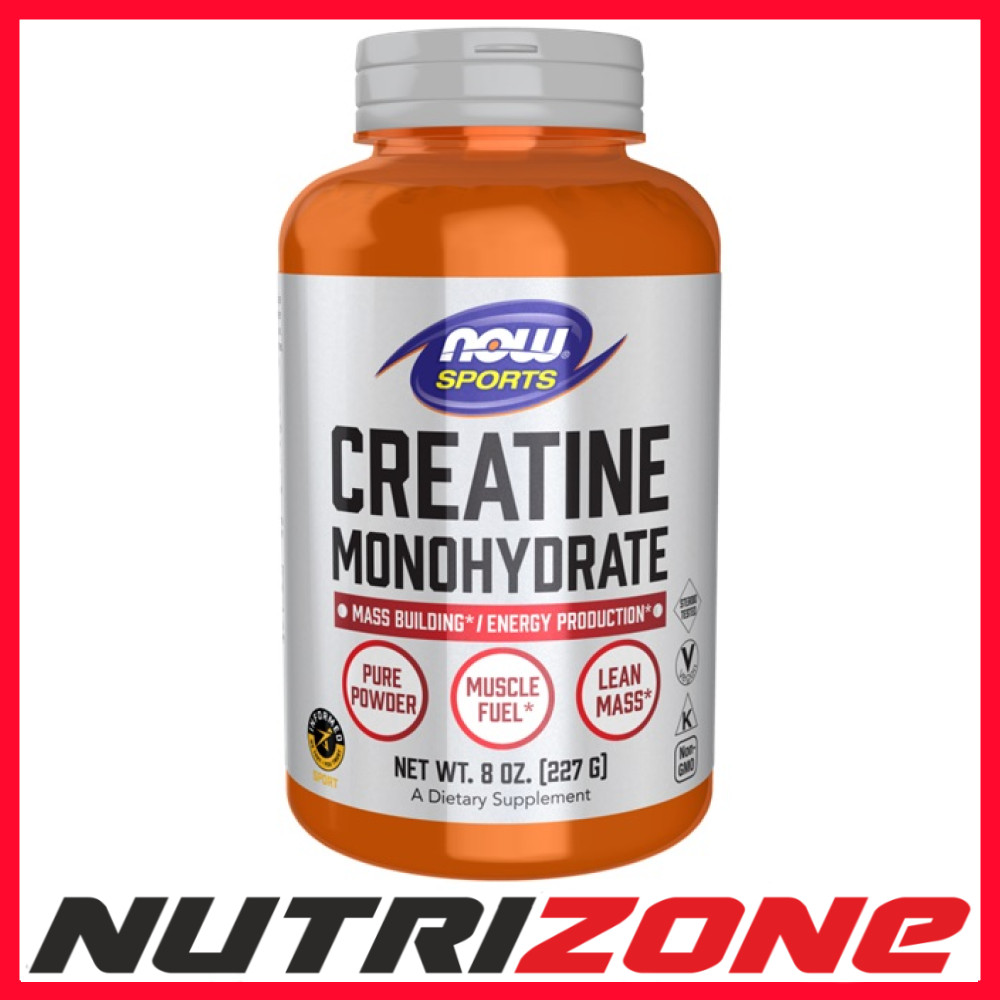 NOW Foods Creatine Monohydrate, Pure Powder - 227 grams