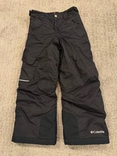Columbia Bugaboo Snow Pants Youth XS TP Omni-Heat Outgrown Insulated Black Ski