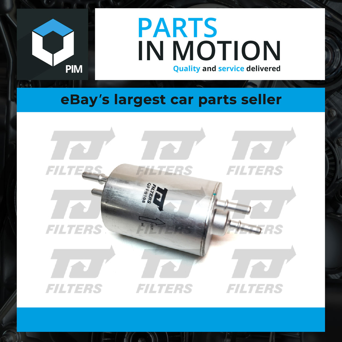 Fuel Filter QFF0108 TJ Filters 8E0201511C 8E0201511F 8E0201511G 8E0201511J New
