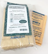 Original Kirby Micron Magic Vacumn Bags (Qty 10) Fits G six & Ultimate G New!