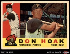 1960 Topps #373 Don Hoak Pirates 4 - VG/EX
