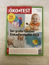 ÖKO TEST JAHRBUCH Sonderheft Kinder und Familie Für 2026 - Neu Ungelesen