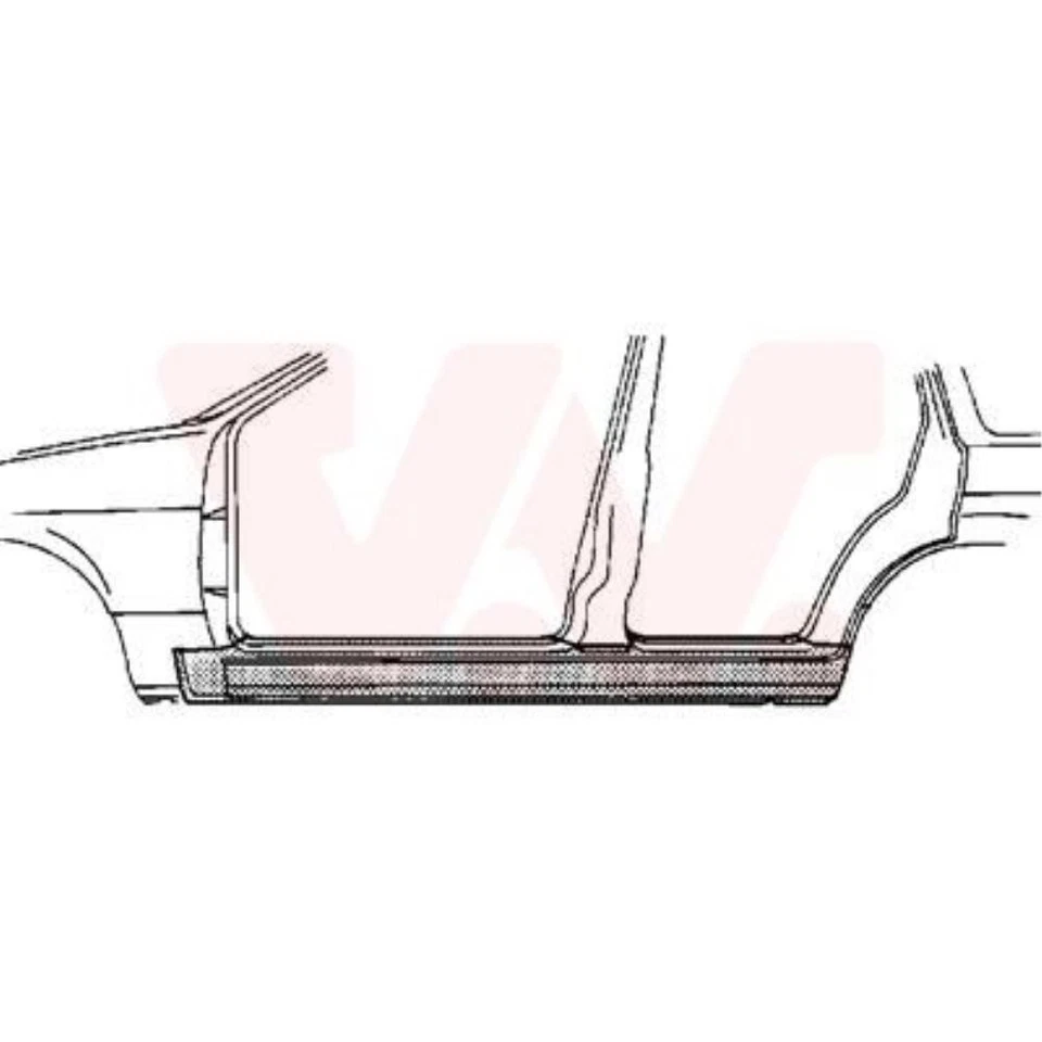 BMW Einstiegblech Van WEZEL 0640103