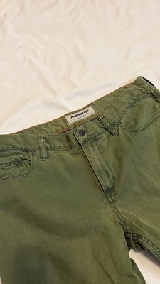 Alberto Men s Green Jeans 34x30 Measured Regular Slim Straight Cotton Stretch