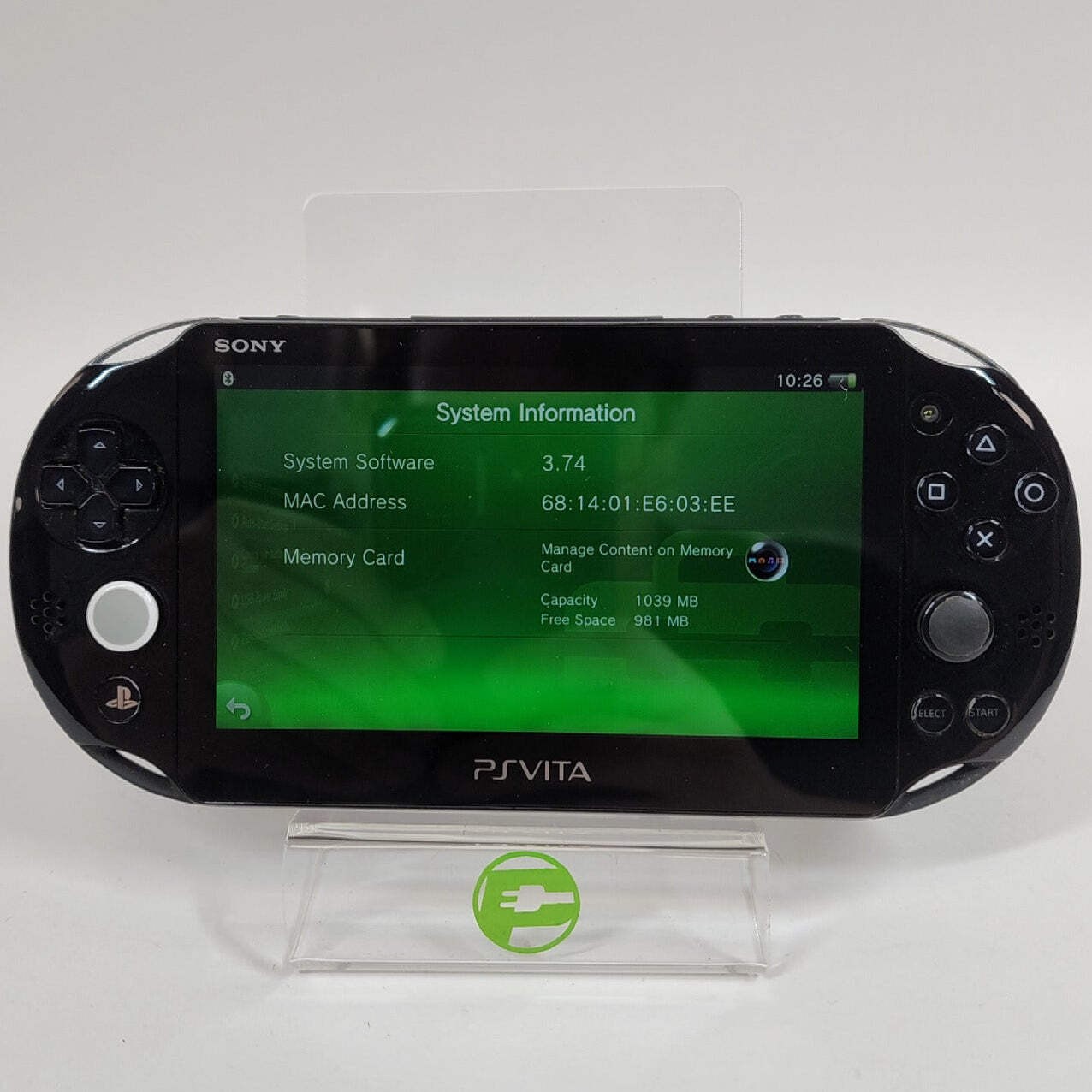 Sony Playstation Vita Slim PCH-2000 Handheld Console Gaming System Only Black