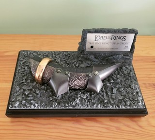 Master Replicas Lord of The Rings The One Ring Of Sauron 2161/2500