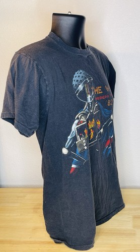 The Who Vintage T Shirt 1982 American Tour Rock Band Concert 80's Size Large L - Picture 6 of 9