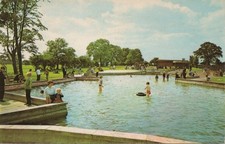 (ja08) Childrens Boating Lake Central Gardens Scunthorpe - Lincolnshire Postcard