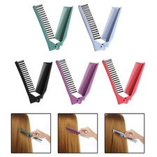 Foldable Hair Comb Portable Hairdressing Styling Tool Beautiful Practical Mini