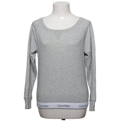 Calvin Klein Sleepwear, Sweatshirt, Größe: S, Grau, Einfarbig, Damen #Khw
