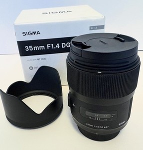 Sigma 35mm f/1.4 DG HSM Art Nikon - Mint condition