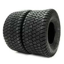 Set of 2 20x8-10 P332 4PLY Turf Tractor Mower Tire Tubeless 895Lbs Load Capacity