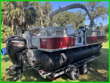 2022 Tri-Toon Pontoon Tracker Boat 16 ft