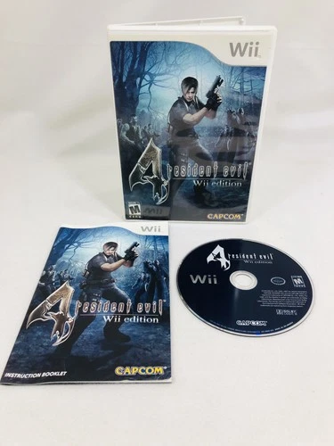 Resident Evil 4 Wii Edition (Nintendo Wii, 2007) CIB Tested Working