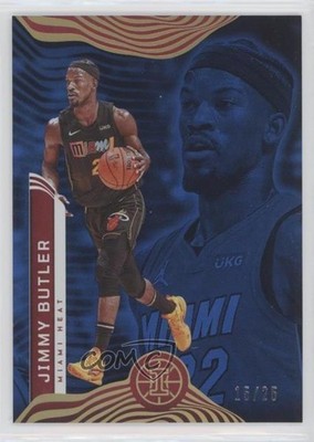 2021-22 Panini Illusions Trophy Collection Blue /25 Jimmy Butler #60 i5f