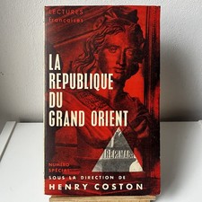 Massoneria - La République du Grand Orient - Henry Coston - 1964 - Intonso