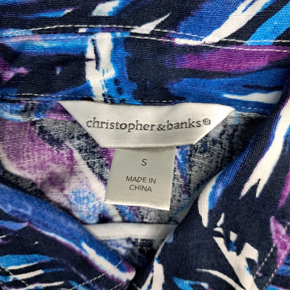 Christopher & Banks Women's Pair Of Button Up Jackets Multicolor Petite Small - Image 3 of 4