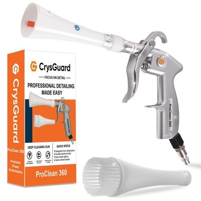 CrysGuard ProClean 360 Tornado Car Cleaning Gun   High Pressure Air Blow &...