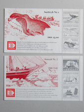 Grenlandia HAFNIA 01 Blackprint nr 1 i 2 MNH
