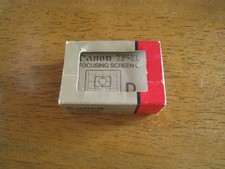 Focusing Screen D for Canon F-1, Square Matte with Grid Lines  Rare Screen /  