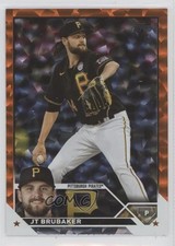 2023 Topps Series 1 Orange Foil 293/299 JT Brubaker #75 0nr3
