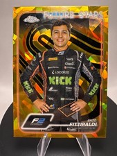 2024 Topps Chrome Formula 1 F1 Sapphire Enzo Fittipaldi #39 F2 Portrait Gold /50