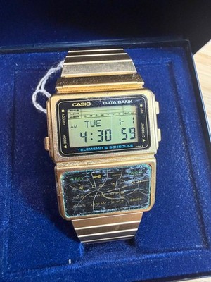 Casio Data Bank DBC-600G Vintage Gold