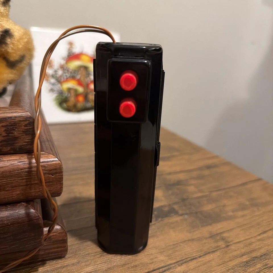 Винтажные плюшевые игрушки MARX 60-х бенгальский тигр на батарейках пульт дистанционного управления - Изображение 3 из 4