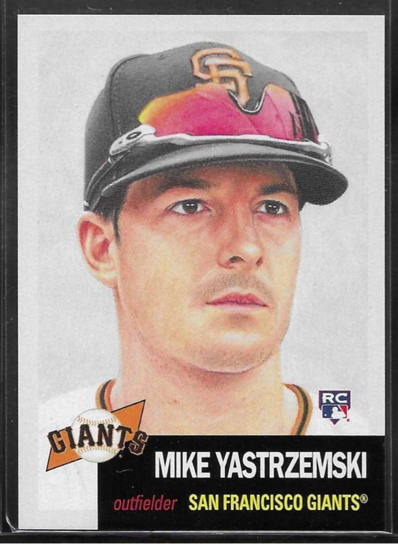 2019 Topps Living Set # 272 MIKE YASTRZEMSKI RC Rookie San Francisco Giants