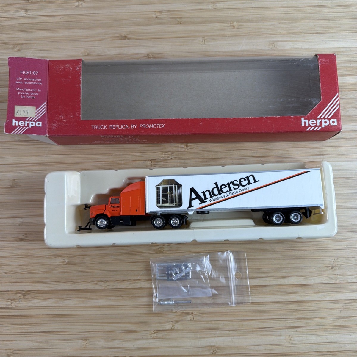 RARE CON-COR - HERPA - HO Scale - Tractor + Trailer Andersen