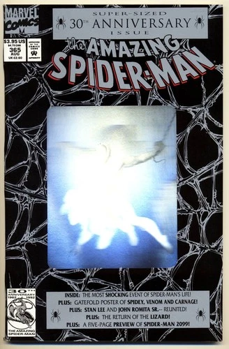 Amazing Spider-Man #365 VF, Giant, Holo 1st Spider-Man 2099 Marvel Comics 1992