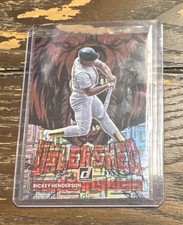 2022 Donruss Unleashed Vector #17 Rickey Henderson - BB