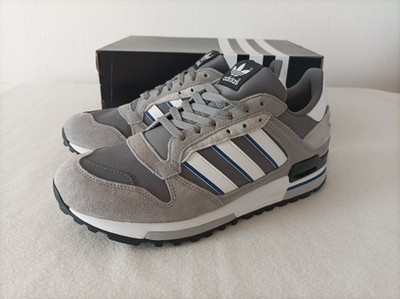 Neue Adidas ZX600 ZX600 Grösse EUR 43 1/3 UK 9 / JQ7026 grau / weiß 