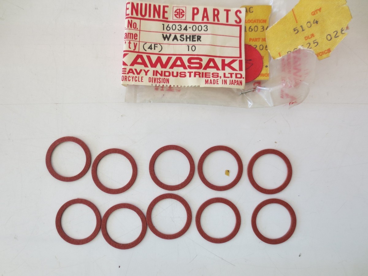 NEW Genuine OEM Kawasaki Washer (10) 16034-003 | eBay