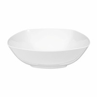 Seltmann Weiden Lido SchüSsel Eckig Servierschale Schale Porzellan Weiß 24.7 Cm