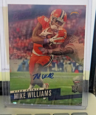 2017 Prestige Xtra Points Purple Signatures 79/100 Mike Williams Rookie Auto RC