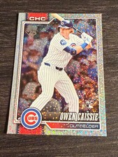 2026 Topps Series 1 Celebration Confetti Owen Caissie RC #233