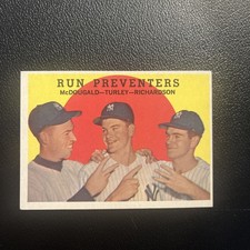 1959 Topps Set-Break #237 Run Preventers EX Eye Appeal