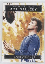 2021 Sage Premier Draft Art Gallery Zach Wilson #AG-19 0nr3