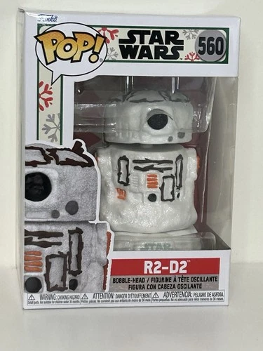 Funko Pop Star Wars R2-D2 #560 Snow - FREE SHIPPING!