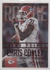 2015 Panini Prestige Rookie Extra Points Green Chris Conley #217 fm0